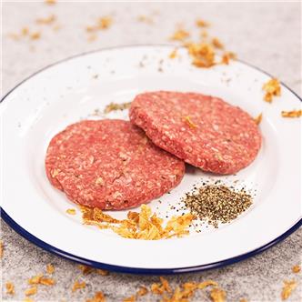 Caramelised Onion & Black Pepper Pork Burger (Pack 2)