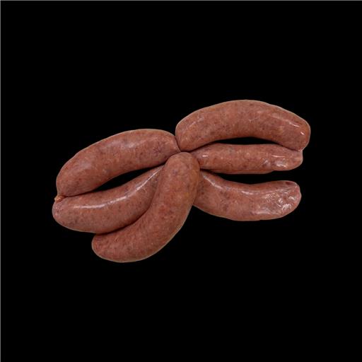 6 X Pork & Tomato Sausage (Thick) XMAS