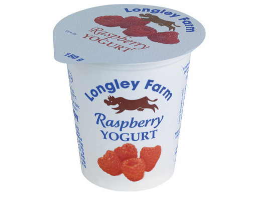 Longley Farm Yoghurt - Raspberry 150g