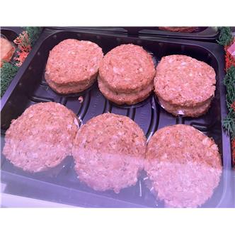 Pork & Apple Burgers 114g (2 Pack) Supplied Frozen