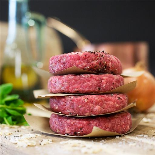 Salt & Pepper Steak Burgers 114g (G/FREE)