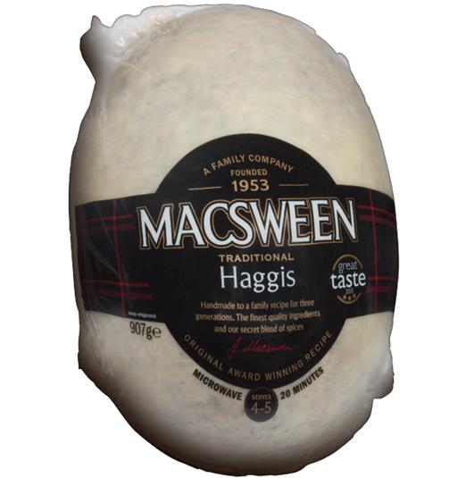MacSweens Haggis 907g (Serves 4-5)