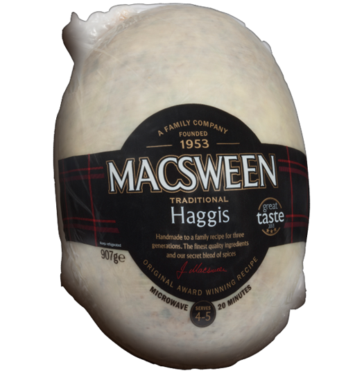 MacSweens Haggis 907g (Serves 4-5)