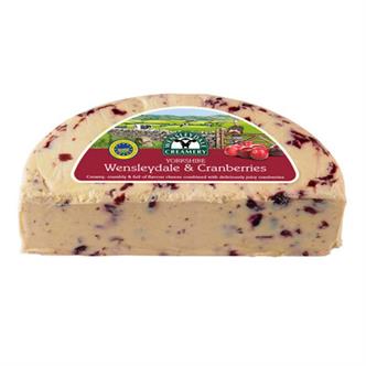 MLFC Hawes Wensleydale & Cranberry 160g approx