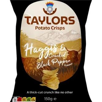 Haggis & Cracked Black Pepper Crisps
