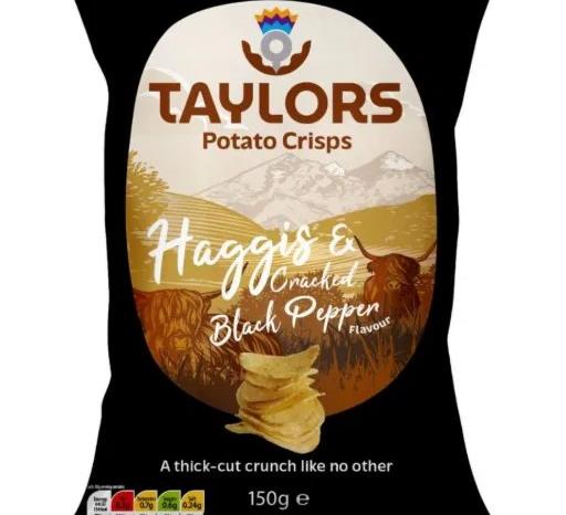 Haggis & Cracked Black Pepper Crisps