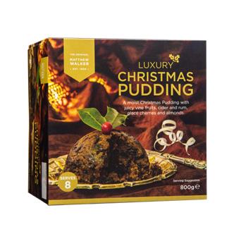 Luxury Christmas Pudding 800g