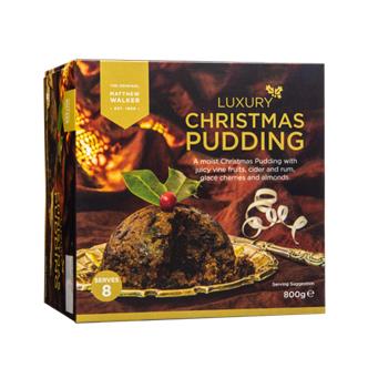 Luxury Christmas Pudding 800g (Best Before 20/01/25)