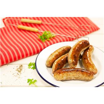 Lincolnshire Pork Sausage (4 Pack) Supplied Frozen