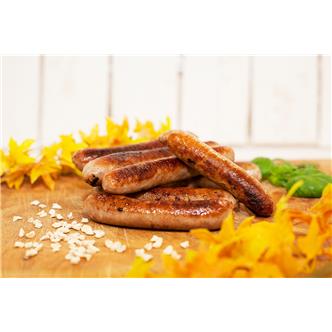 6 X Pork & Chestnut Sausage (Thick) XMAS