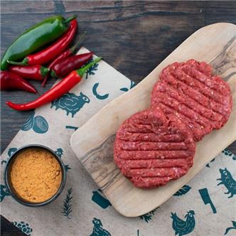 Firecracker Steak Burgers