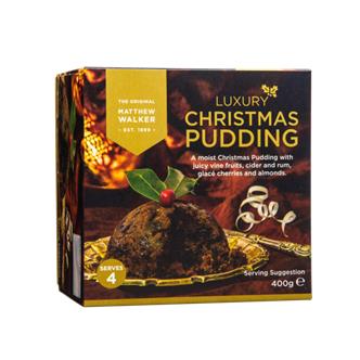 Luxury Christmas Pudding 400g (Best Before 20/01/25)