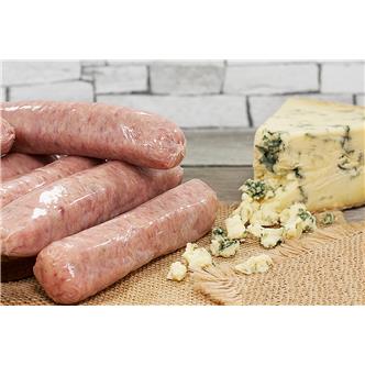 Pork & Hartington Stilton Sausage (4 Pack) Supplied Frozen