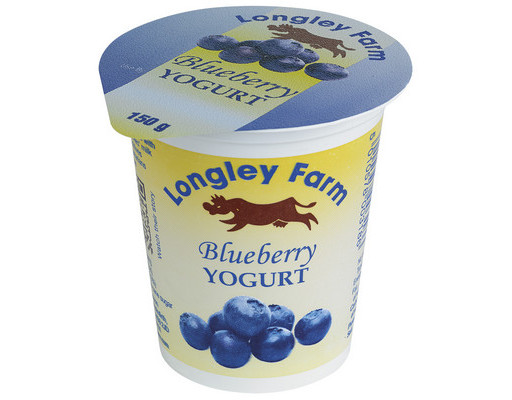 Longley Farm Yoghurt - Blueberry 150g