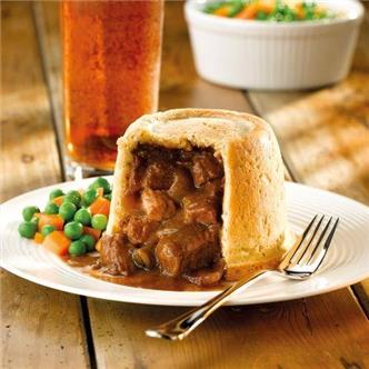 Steak & Ale Suet Pudding