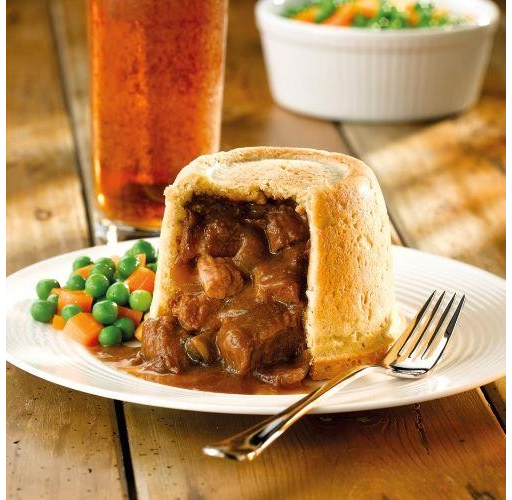 Steak & Ale Suet Pudding