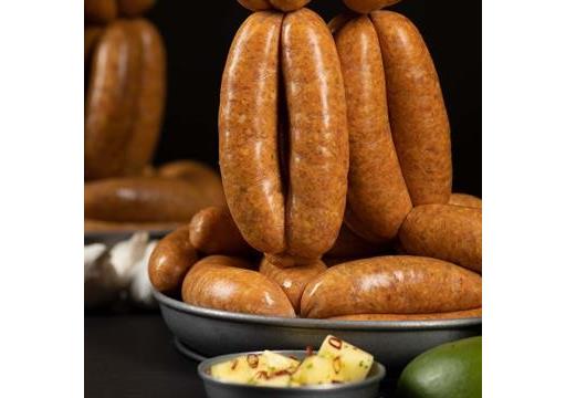 Pork, Spiced Mango, Lime & Coconut Sausage 4 Pack (supplied frozen)