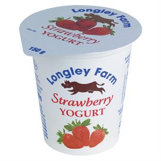 Longley Farm Yoghurt - Strawberry 150g