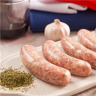 Lamb Sausage with Rosemary & Garlic (4 Pack) Supplied Frozen