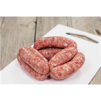 Lamb, Red Wine & Onion Sausage (4 pack) Supplied Frozen