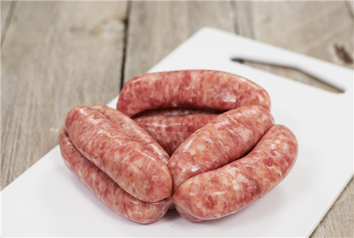 Lamb, Red Wine & Onion Sausage (4 pack) Supplied Frozen