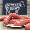 Beef & Tomato Sausage (4 pack) Supplied Frozen