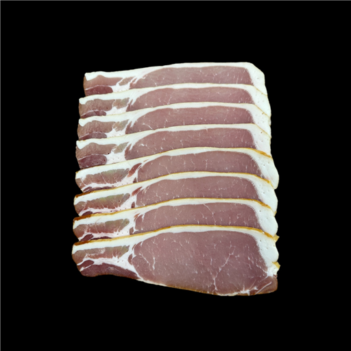 Smoked Dry Cured Back Bacon (8 rashes)