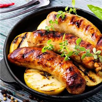 Spicy Toffee Apple Pork Sausage