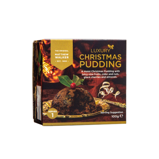 Luxury Christmas Pudding 100g