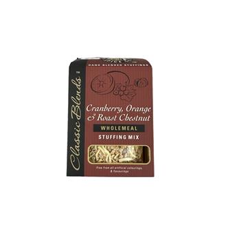 Shropshire Spice Cranberry, Orange & Roast Chestnut Stuffing (150g)