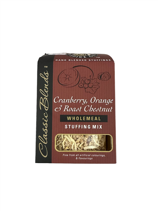 Shropshire Spice Cranberry, Orange & Roast Chestnut Stuffing (150g)