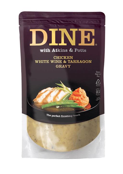 DINE Chicken, White Wine & Tarragon Gravy