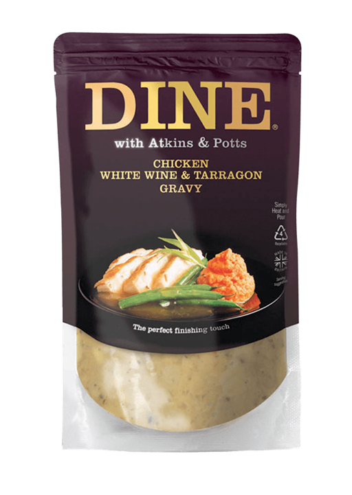 DINE Chicken, White Wine & Tarragon Gravy