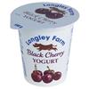 Longley Farm Yoghurt - Black Cherry 150g